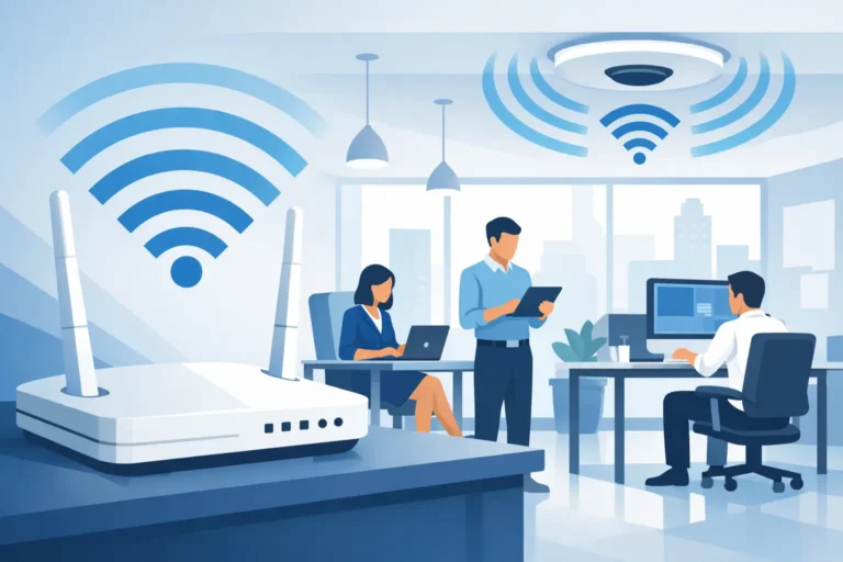 Cómo mejorar la señal wifi en oficina