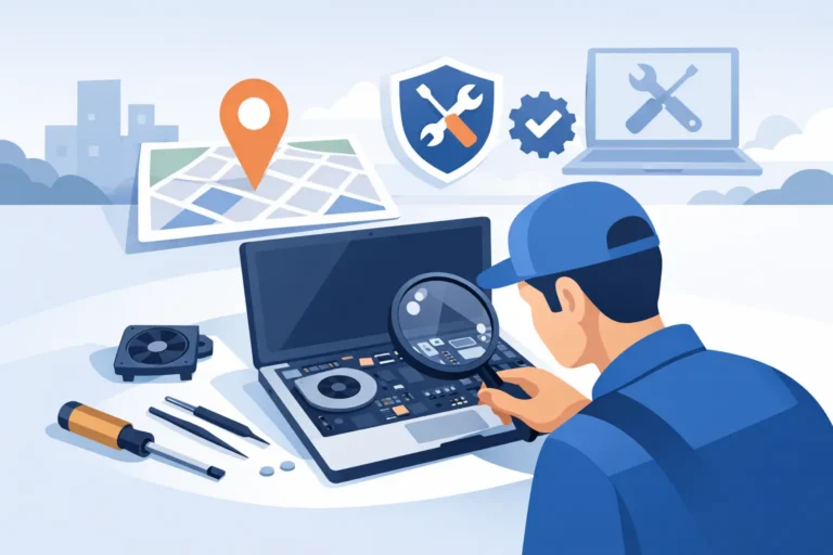Reparación de laptops cerca de mí: qué revisar