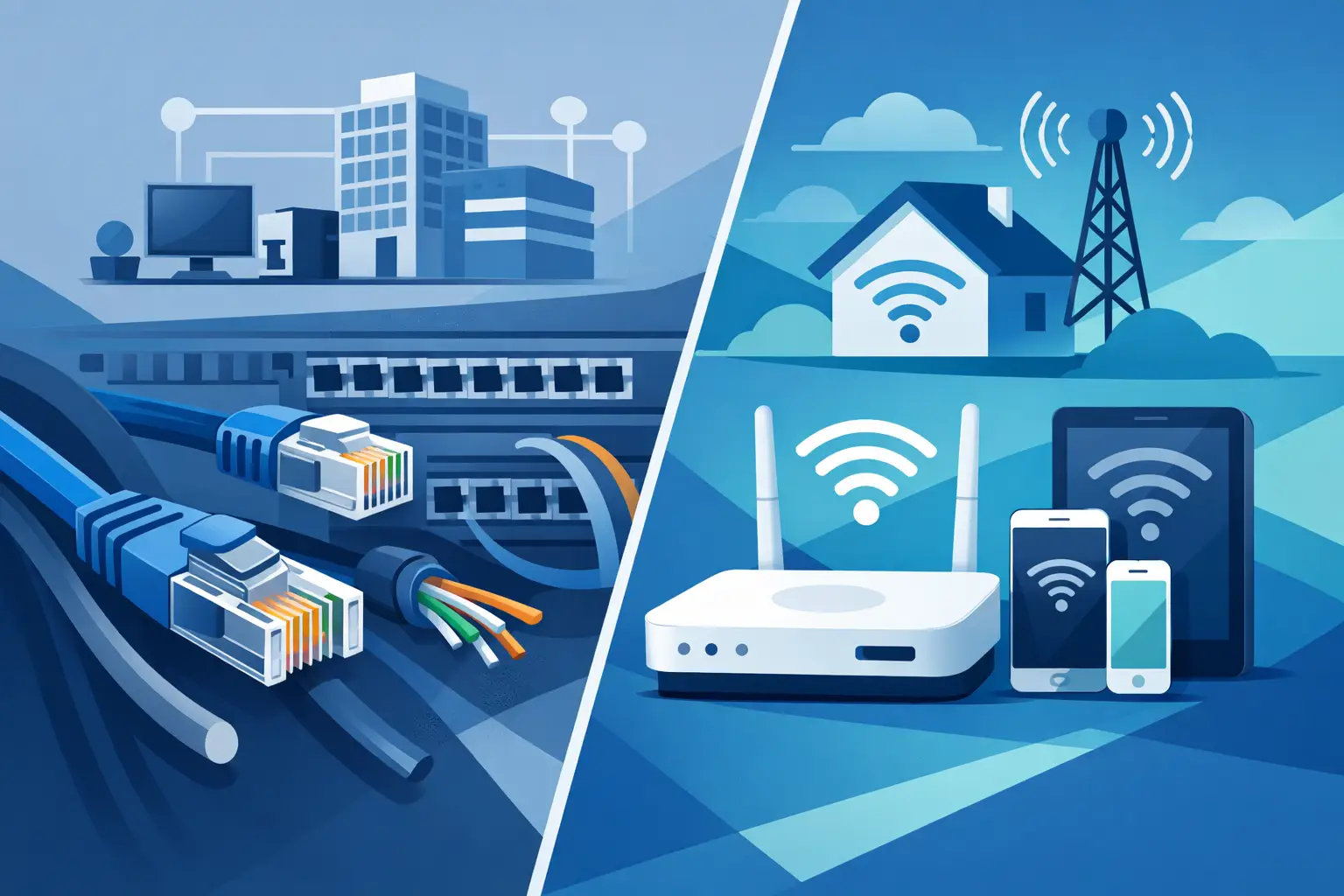 Cableado estructurado vs WiFi: ¿qué le conviene?