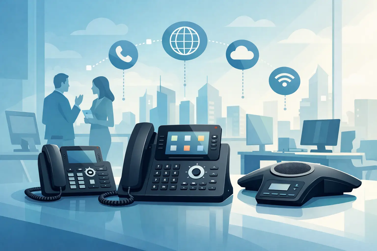 Mejores teléfonos IP para oficina en 2026