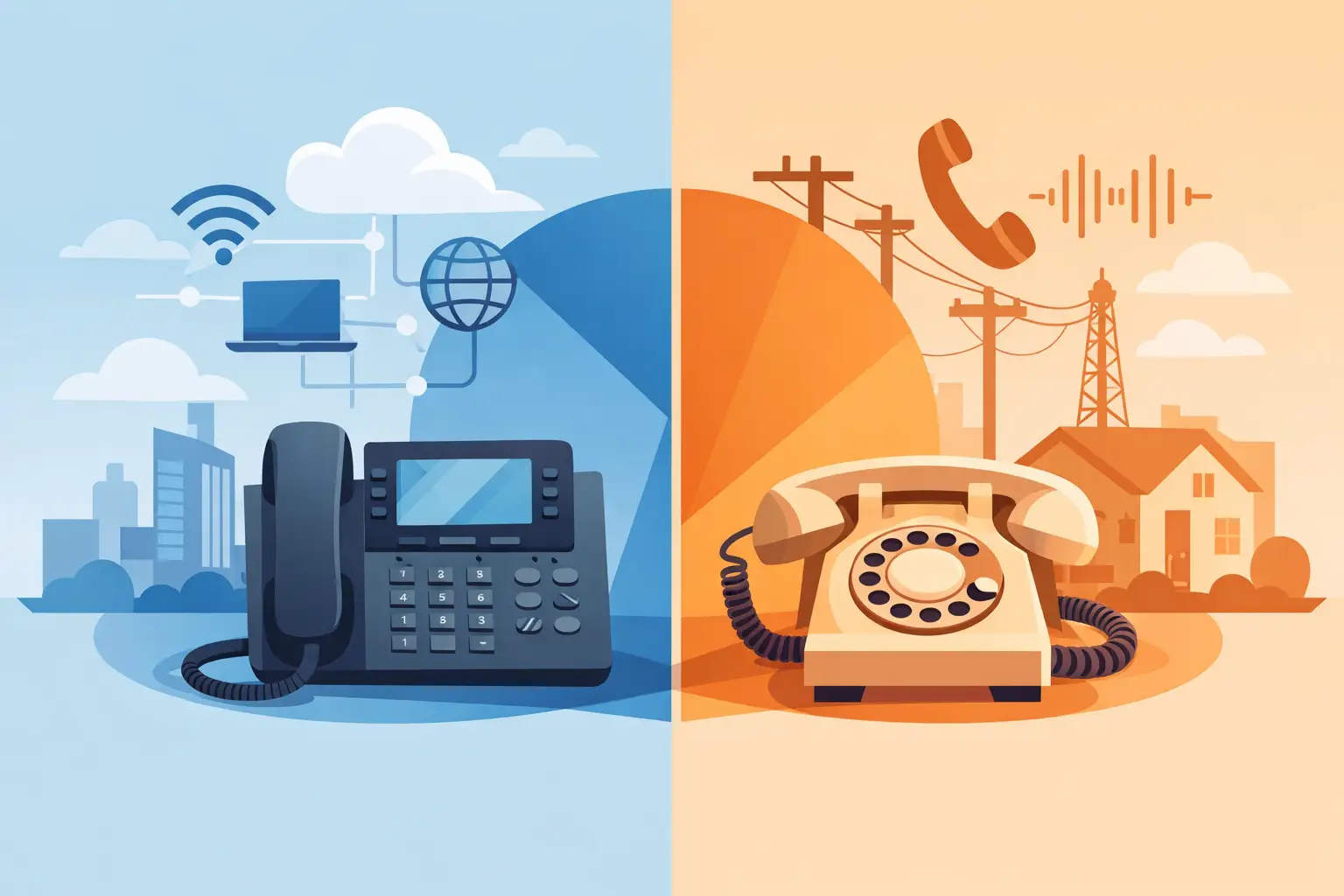 Telefonía IP vs analógica: cuál le conviene