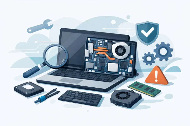 Guía de refacciones para laptops sin errores