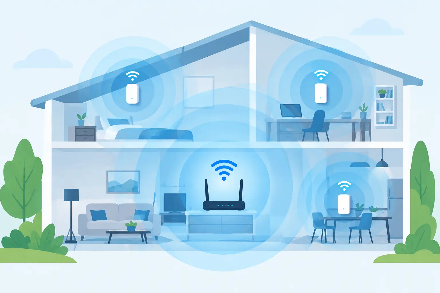 Guía para ampliar cobertura wifi sin perder señal