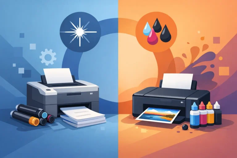Impresora láser versus inyección: ¿cuál elegir?